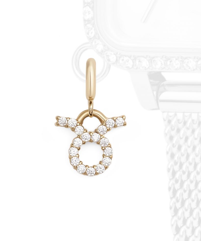Zawieszka Daniel Wellington Charm Gold Taurus