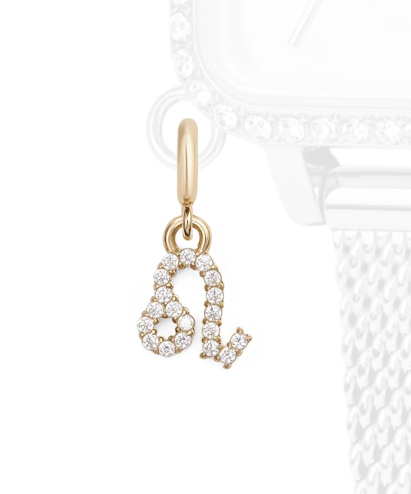 Zawieszka Daniel Wellington Charm Gold Leo