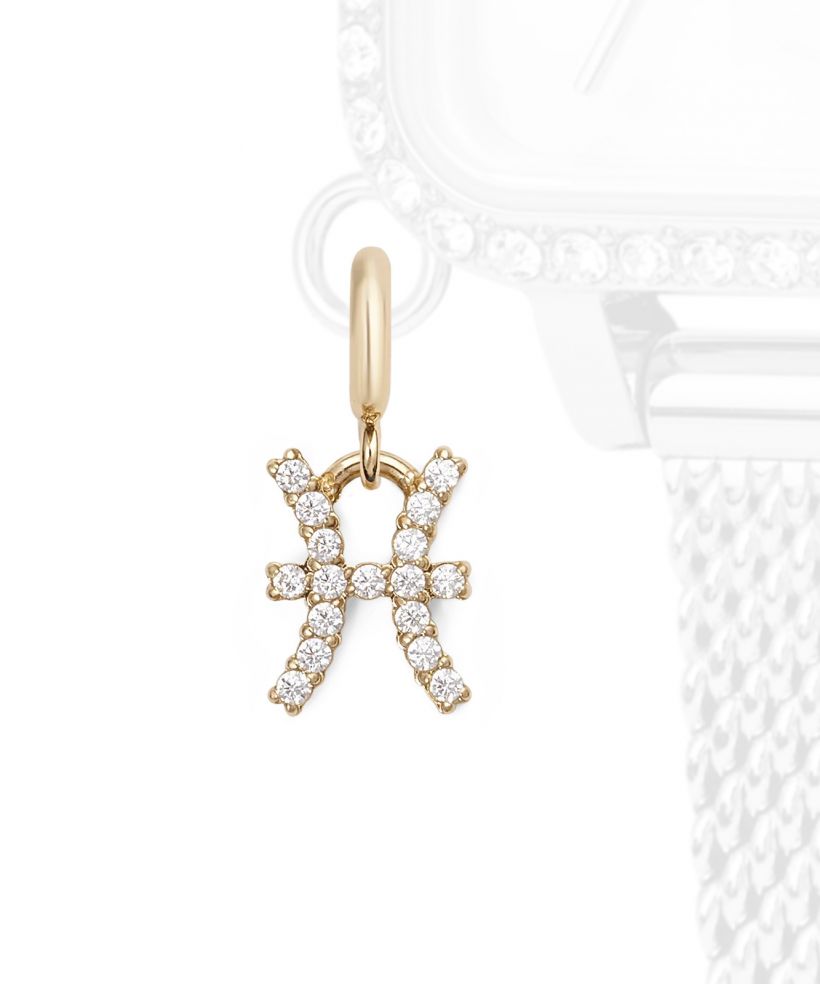 Zawieszka Daniel Wellington Charm Gold Pisces