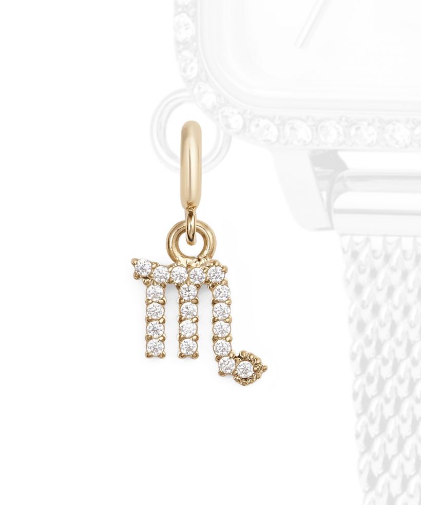 Zawieszka Daniel Wellington Charm Gold Scorpio