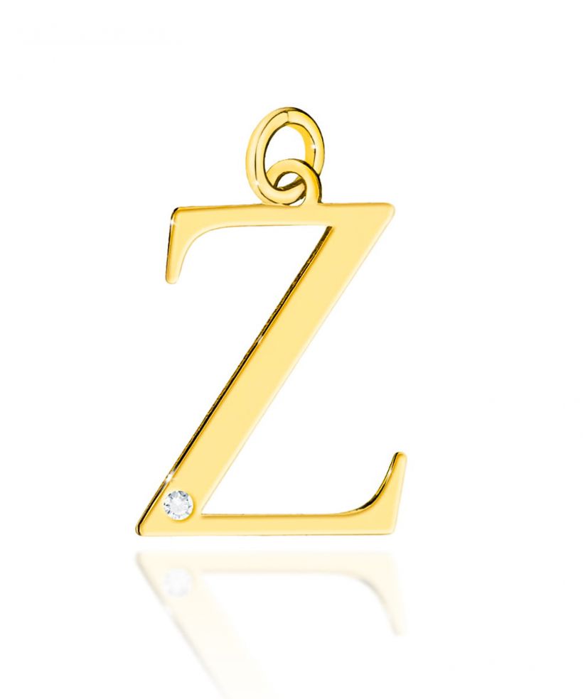 Zawieszka Bonore ze Złota próby 585 z diamentem 0,005 ct