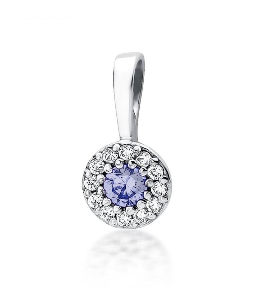 Zawieszka Bonore ze Złota próby 585 z tanzanitem 0,15 ct