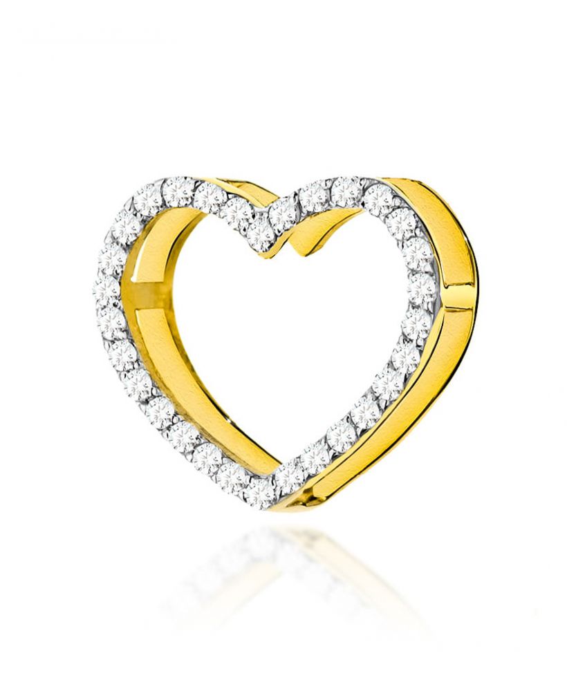 Zawieszka Bonore ze Złota próby 585 z diamentem 0,15 ct