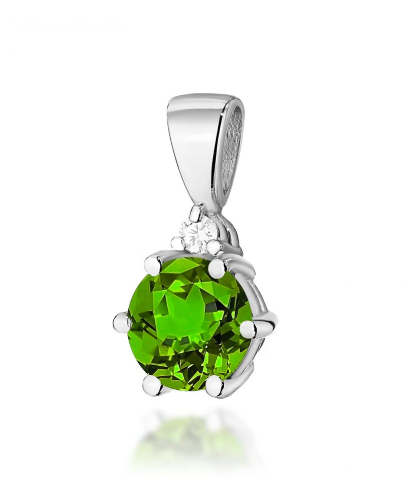 Zawieszka Bonore ze Złota próby 585 z oliwinem 0,6 ct