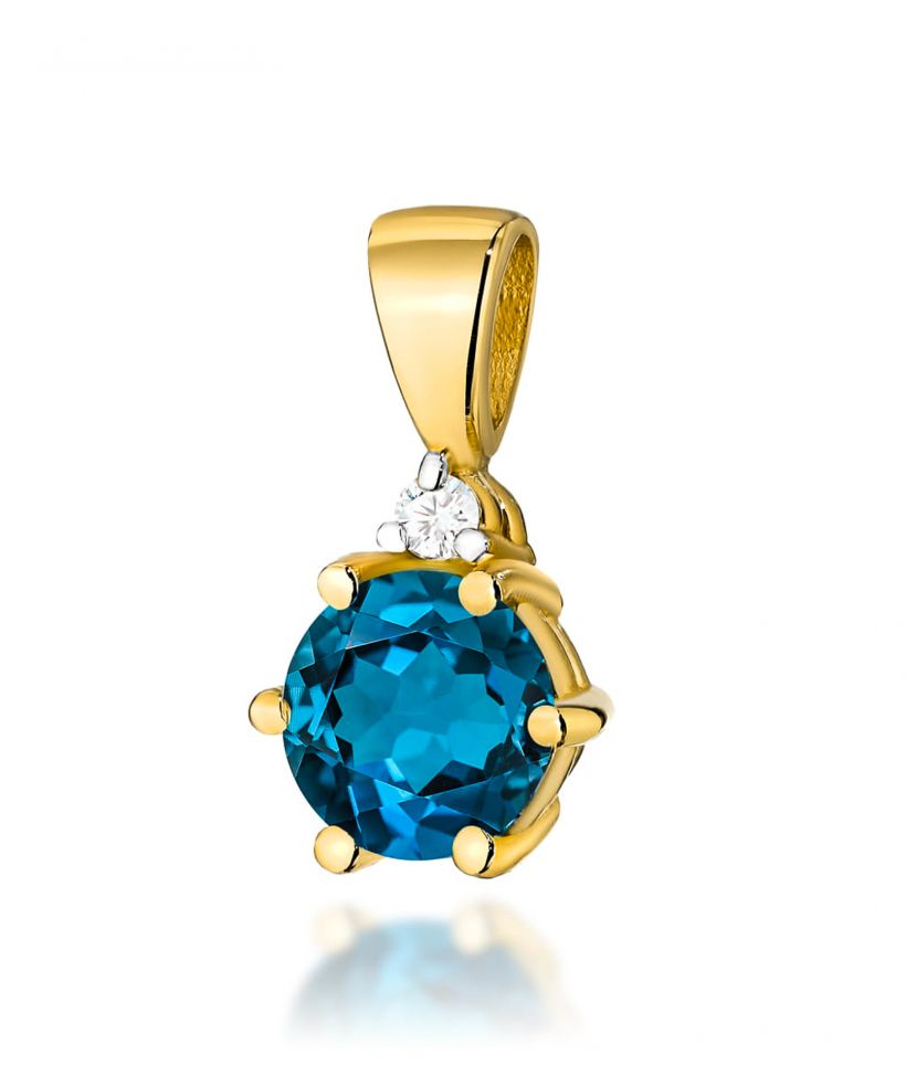 Zawieszka Bonore ze Złota próby 585 z topazem 0,5 ct