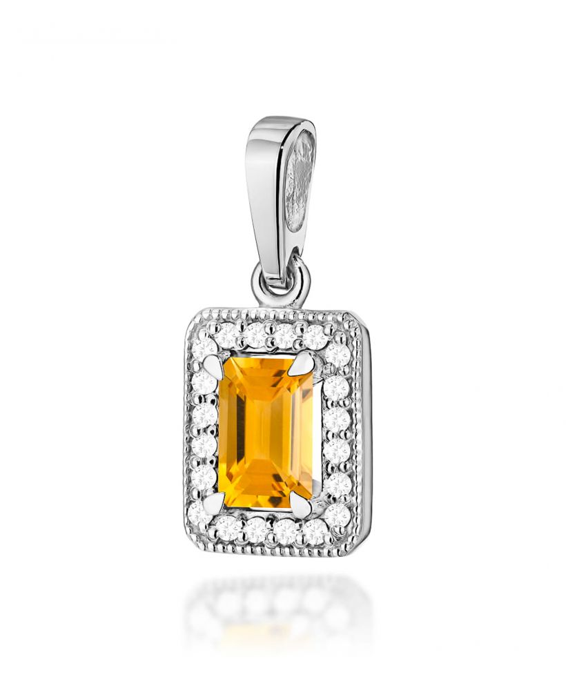 Zawieszka Bonore ze Złota próby 585 z cytrynem 0,6 ct