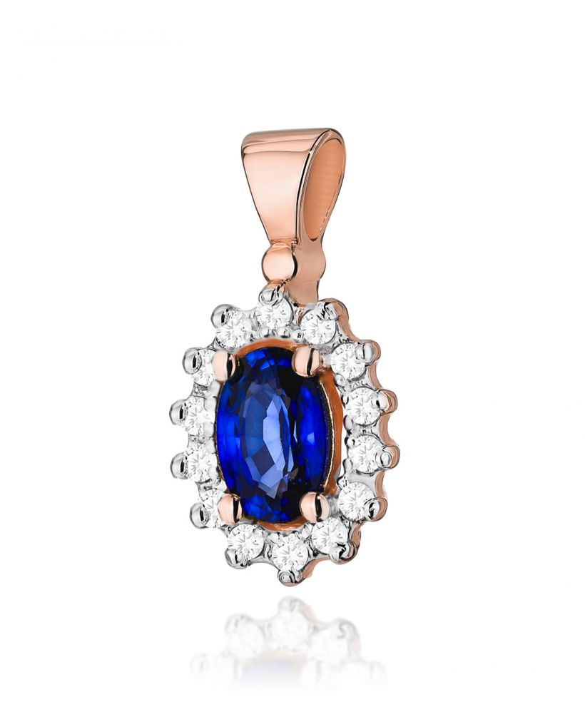 Zawieszka Bonore ze Złota próby 585 z szafirem 0,7 ct