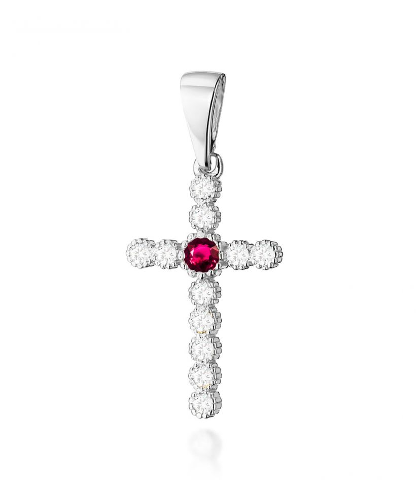 Zawieszka Bonore ze Złota próby 585 z rubinem 0,15 ct