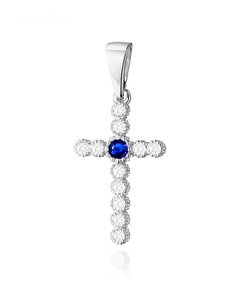 Zawieszka Bonore ze Złota próby 585 z szafirem 0,15 ct