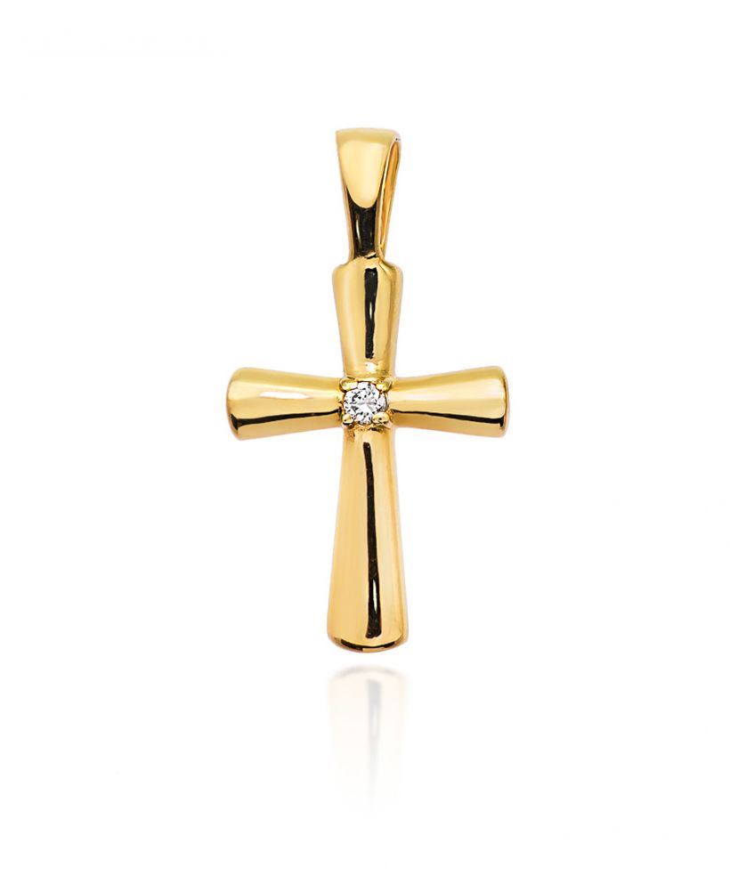 Zawieszka Bonore ze Złota próby 585 z diamentem 0,0145 ct