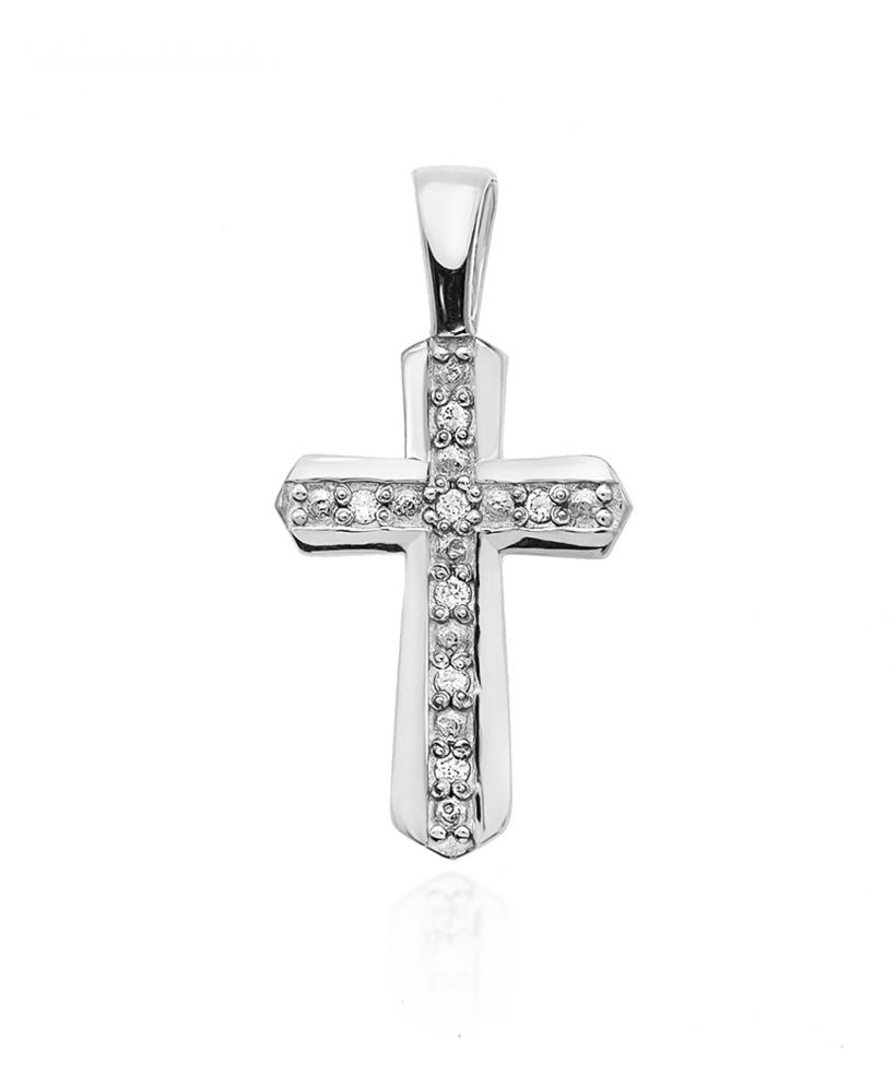 Zawieszka Bonore ze Złota próby 585 z diamentem 0,03 ct