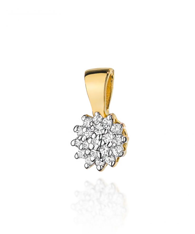 Zawieszka Bonore ze Złota próby 585 z diamentem 0,1 ct