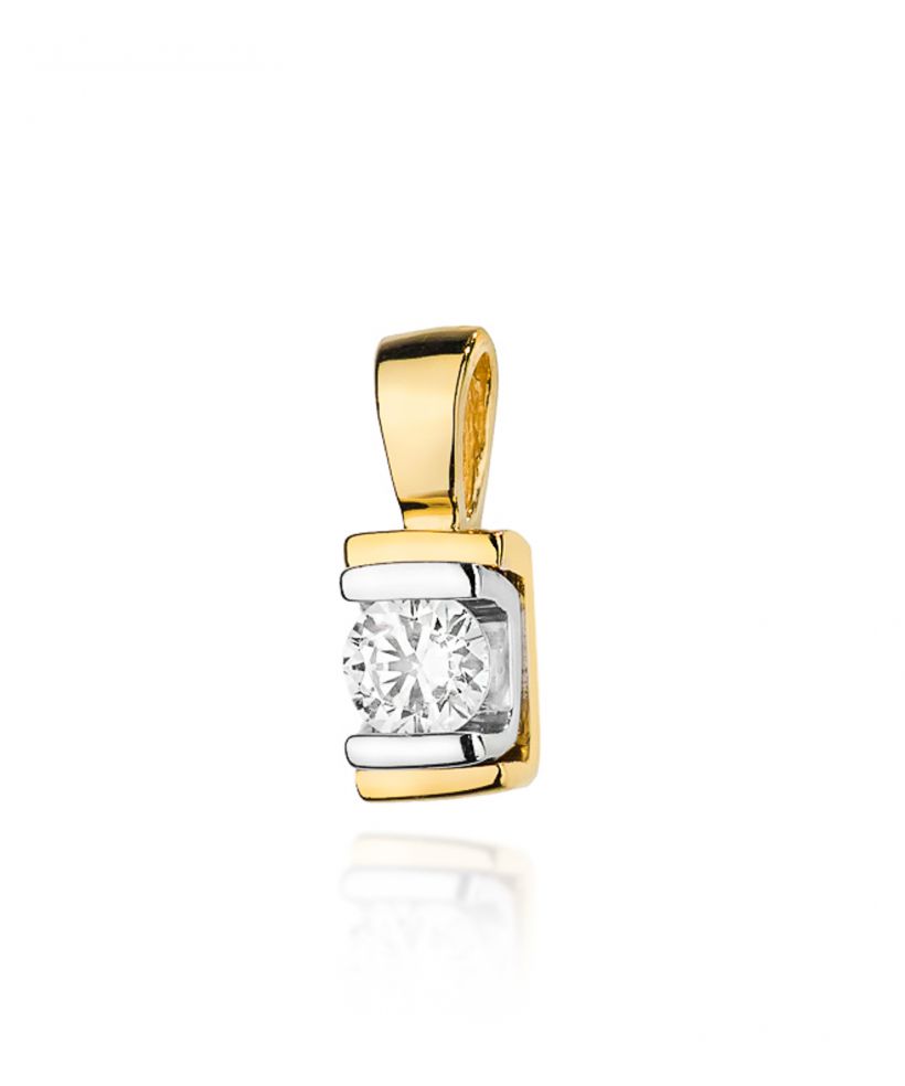 Zawieszka Bonore ze Złota próby 585 z diamentem 0,1 ct