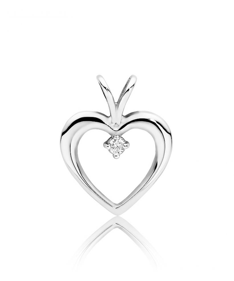 Zawieszka Bonore ze Złota próby 585 z diamentem 0,04 ct