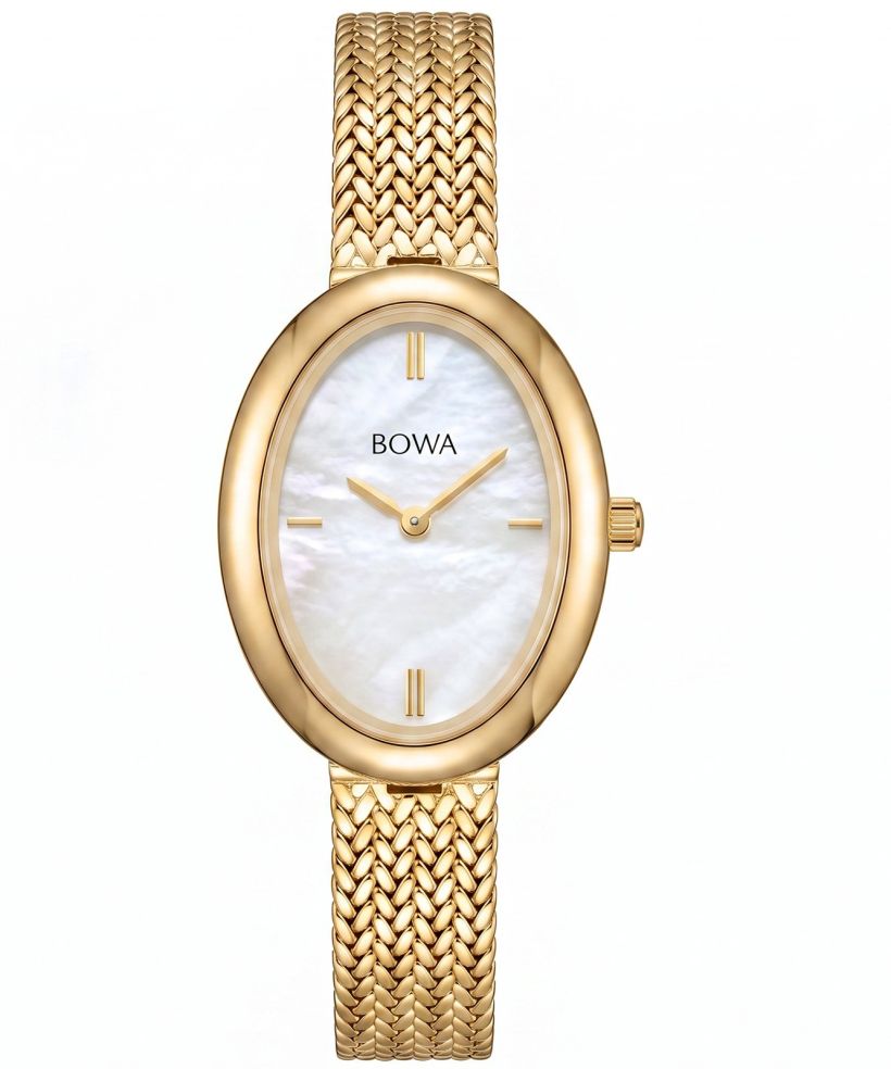 Zegarek damski BOWA Oslo Pearl-Gold Mesh 23