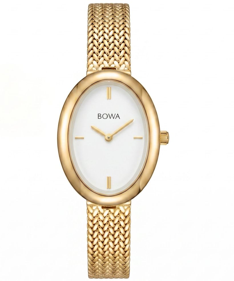 Zegarek damski BOWA Oslo White-Gold Mesh 23
