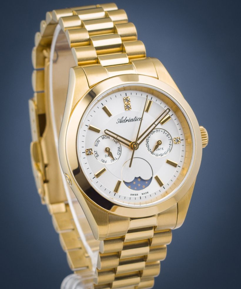 Zegarek damski Adriatica Moonphase