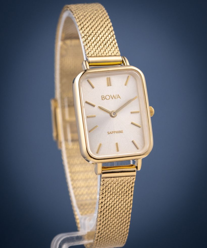 Zegarek damski BOWA Dubai Full Gold Mesh 20