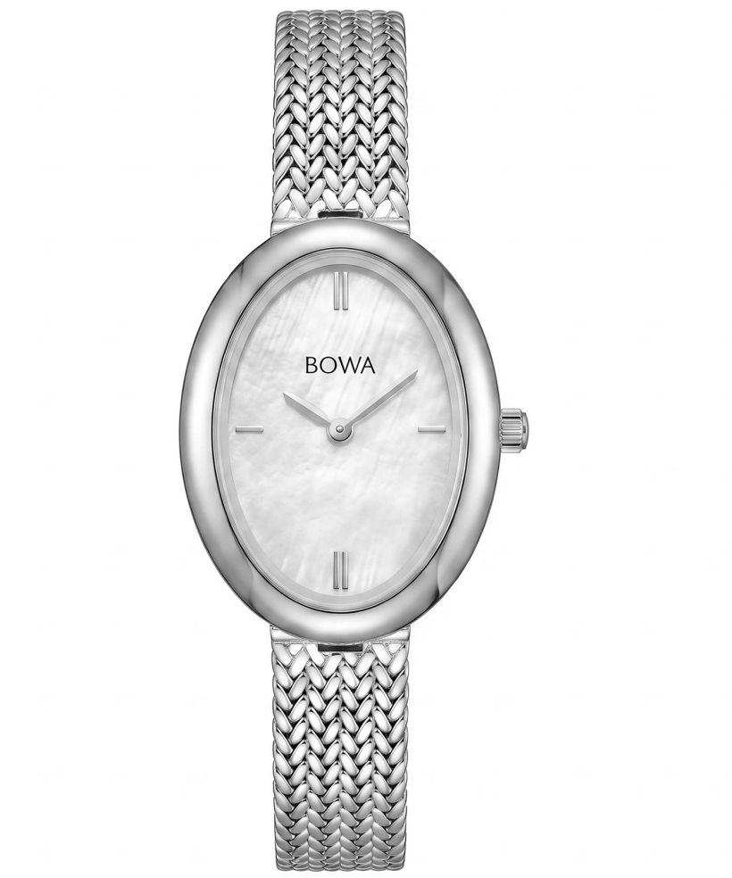 Zegarek damski BOWA Oslo Pearl-Silver Mesh 23