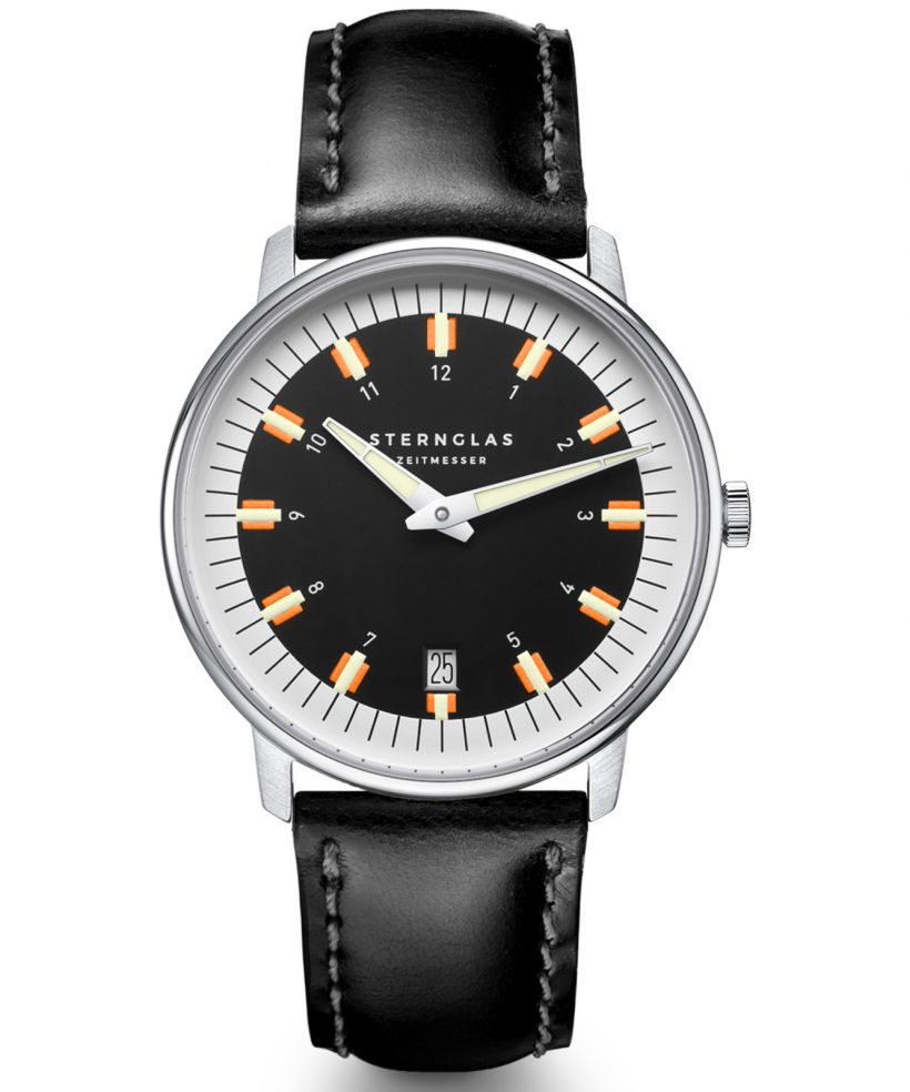 Zegarek męski Sternglas Egor Black Silver