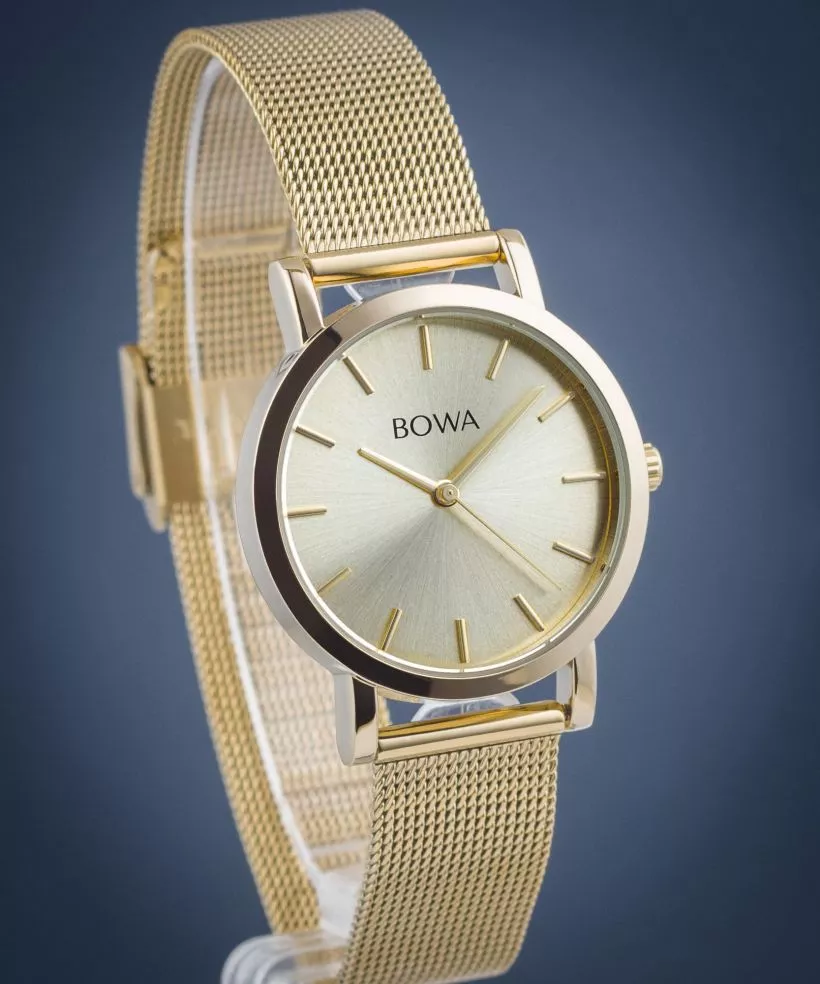 Zegarek damski BOWA Tokyo Full Gold Mesh 33