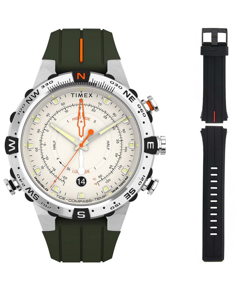 Zegarek męski Timex Expedition Outdoor Tide/Temp/Compass + Pasek Timex