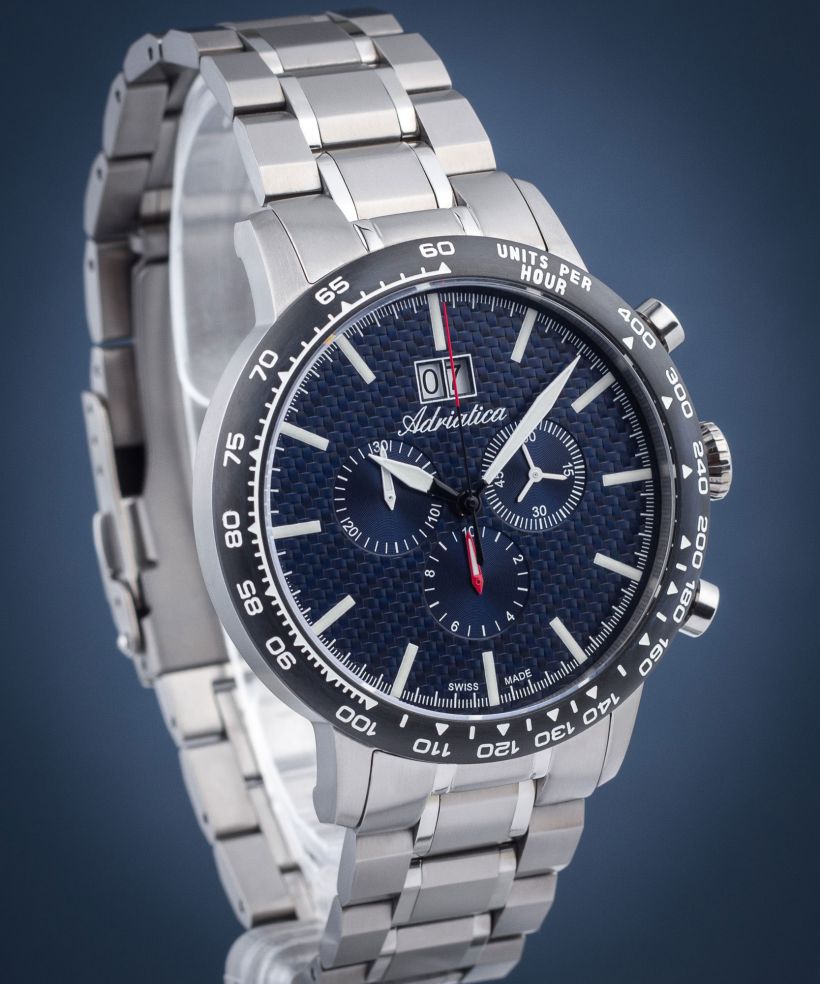 Zegarek męski Adriatica Chronograph SET