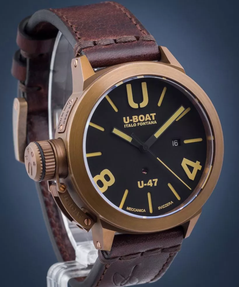 Zegarek męski U-BOAT Classico U-47 Bronze