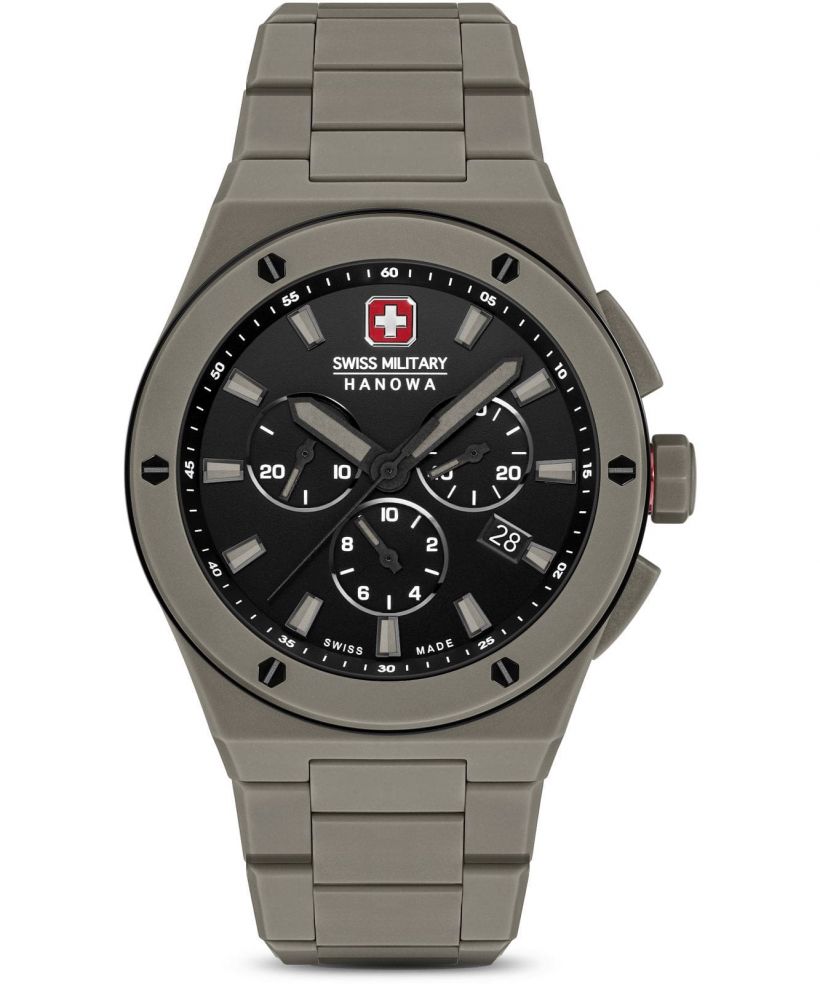 Zegarek męski Swiss Military Hanowa Sidewinder Chronograph Ceramic