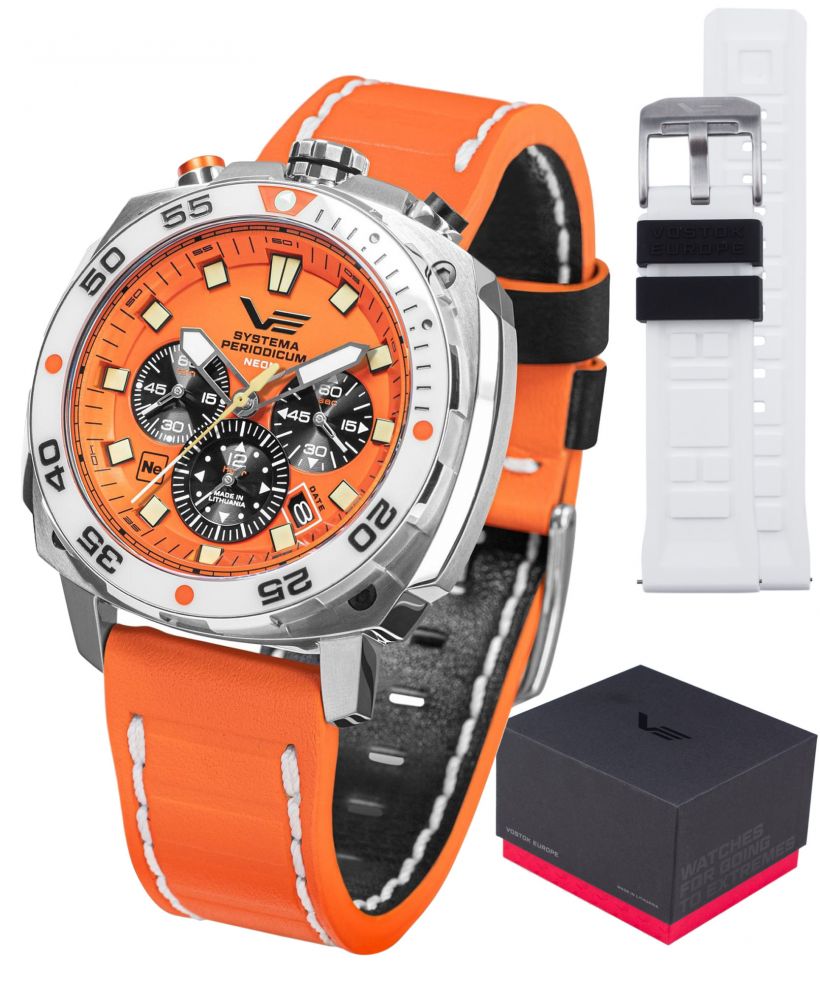 Zegarek męski Vostok Europe Systema Periodicum Neon Chronograph SET Limited Edition