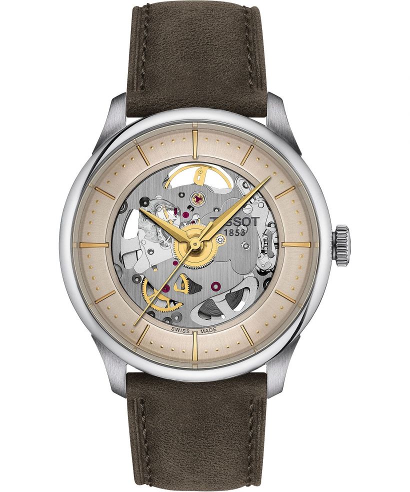 Zegarek Tissot Chemin Des Tourelles Skeleton Automatic
