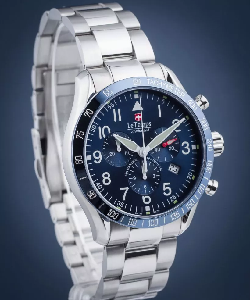 Zegarek męski Le Temps Air Marshal Chronograph