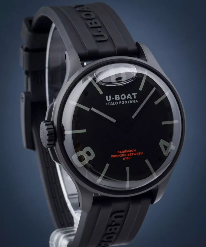 Zegarek męski U-BOAT Darkmoon 44mm BK Black PVD