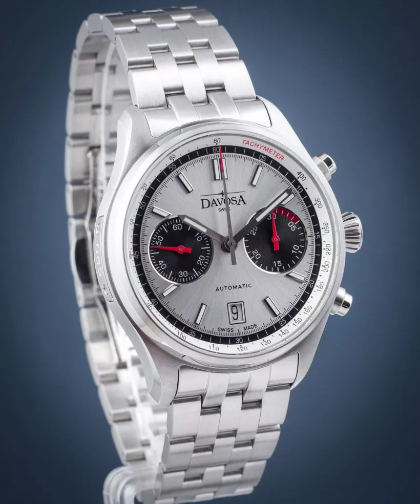 Zegarek męski Davosa Newton Pilot Rally Automatic Chronograph Limited Edition