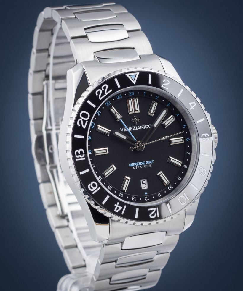 Zegarek męski Venezianico Nereide GMT Ceratung™