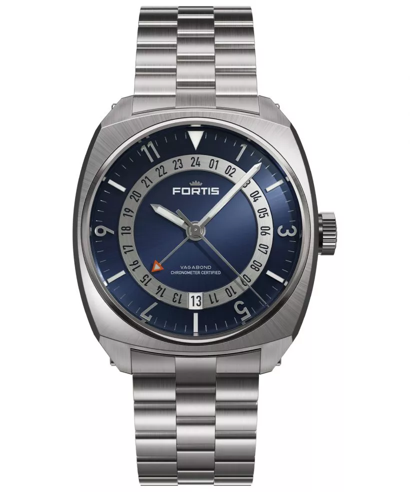 Zegarek męski Fortis Vagabond V-40 Blue Dusk Super Titatnium Automatic