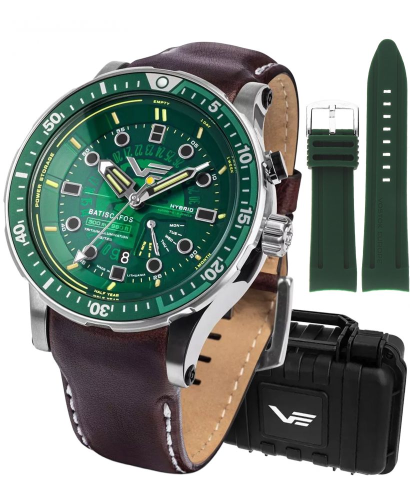 Zegarek męski Vostok Europe Batiscafos Hybrid Automatic SET