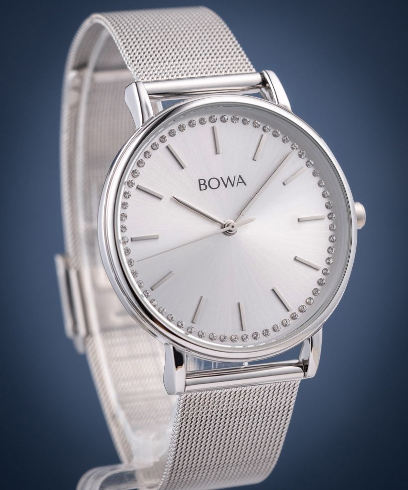 Zegarek BOWA Rio Full Silver Mesh 38