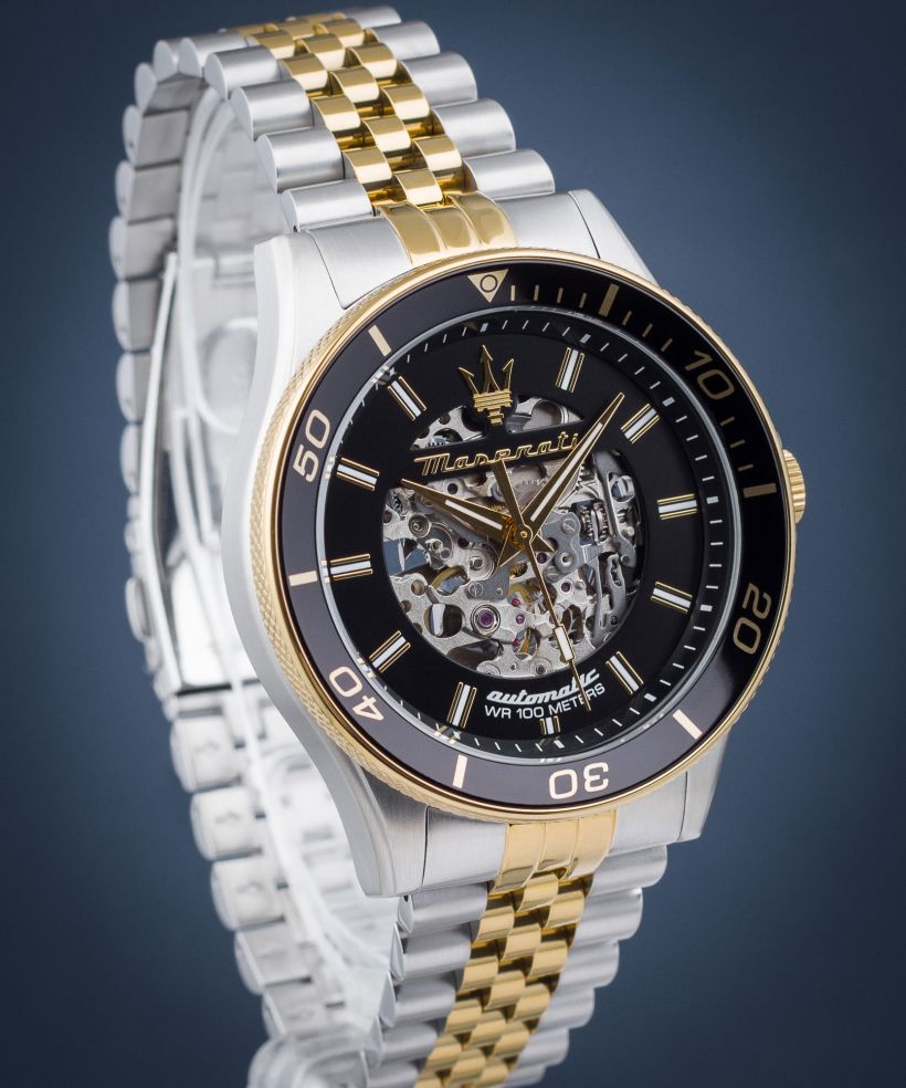 Zegarek męski Maserati Sfida Skeleton Automatic