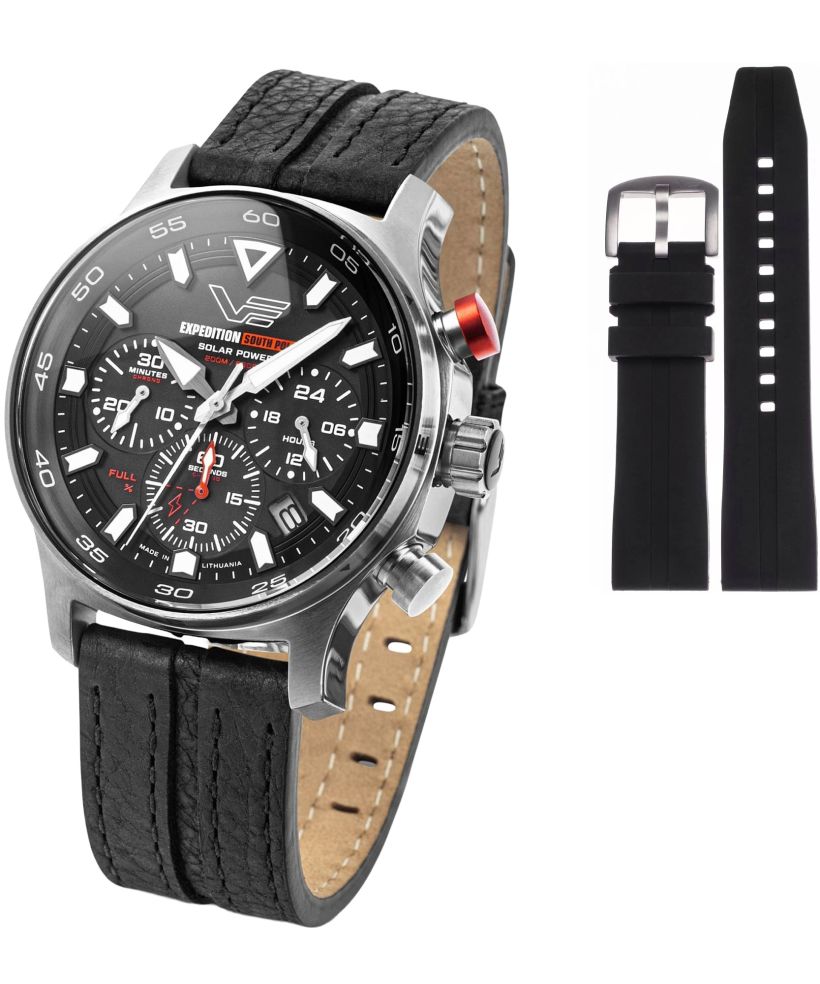 Zegarek męski Vostok Europe Expedition South Pole Solar Power Chronograph Limited Edition SET