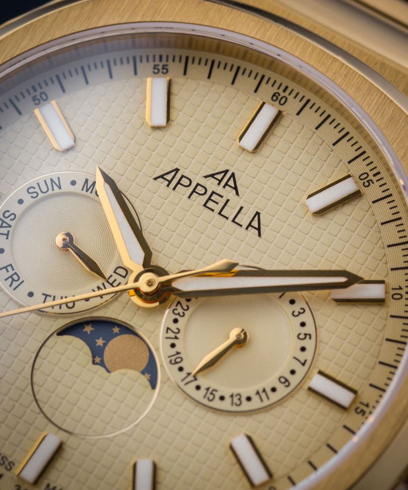 Zegarek męski Appella Moonphase