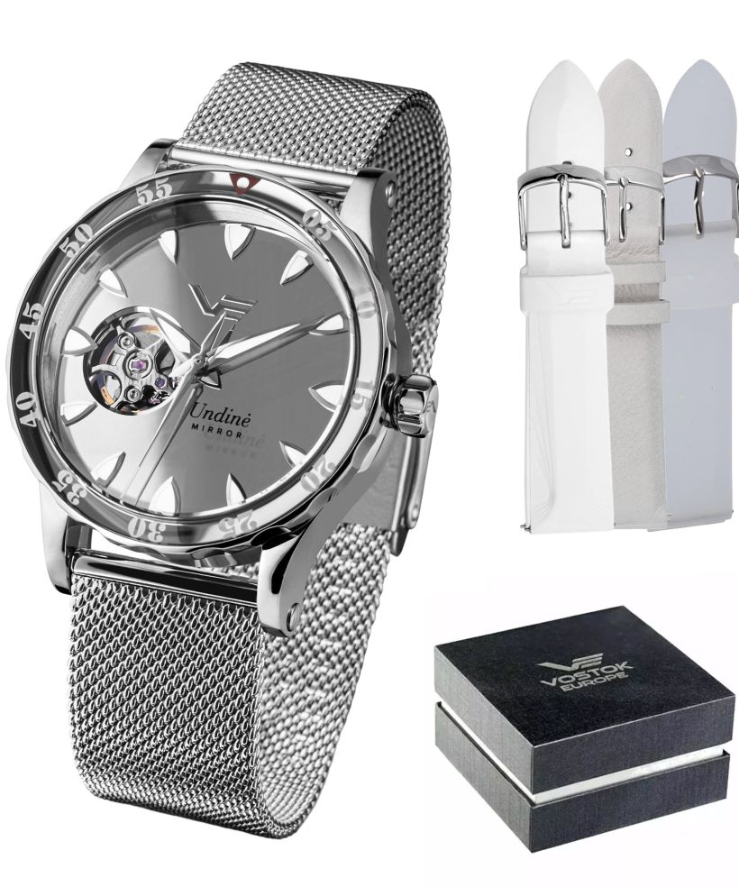 Zegarek damski Vostok Europe Undine Mirror Automatic Limited Edition SET