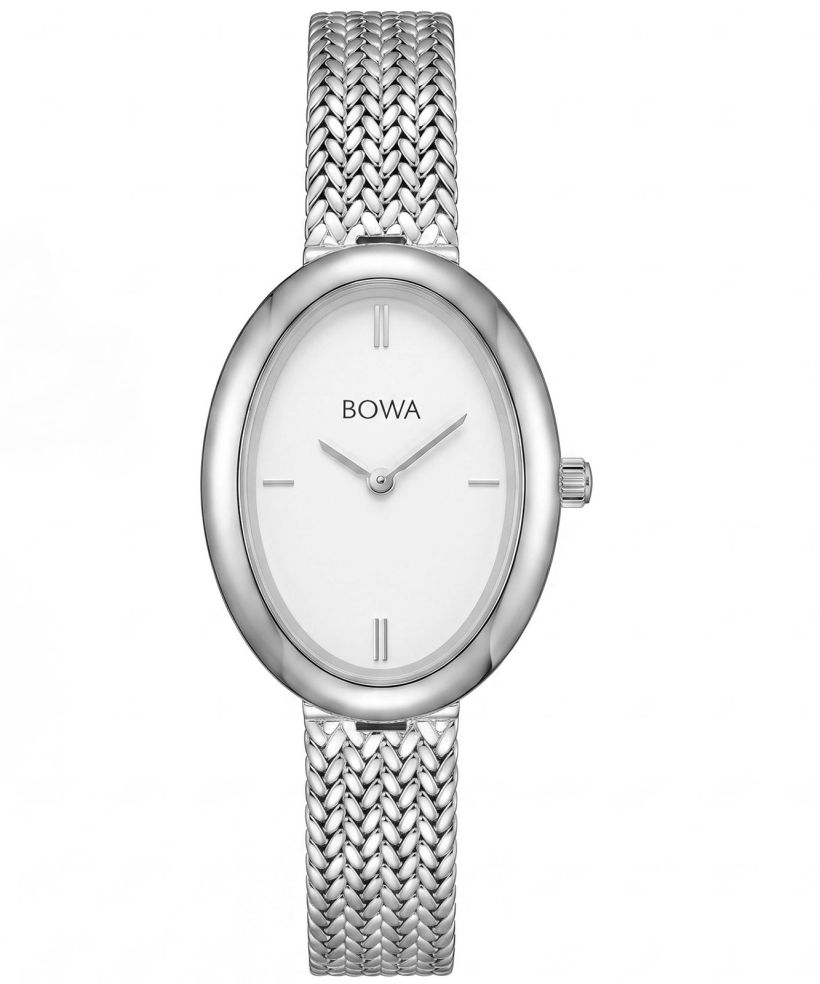 Zegarek damski BOWA Oslo White-Silver Mesh 23