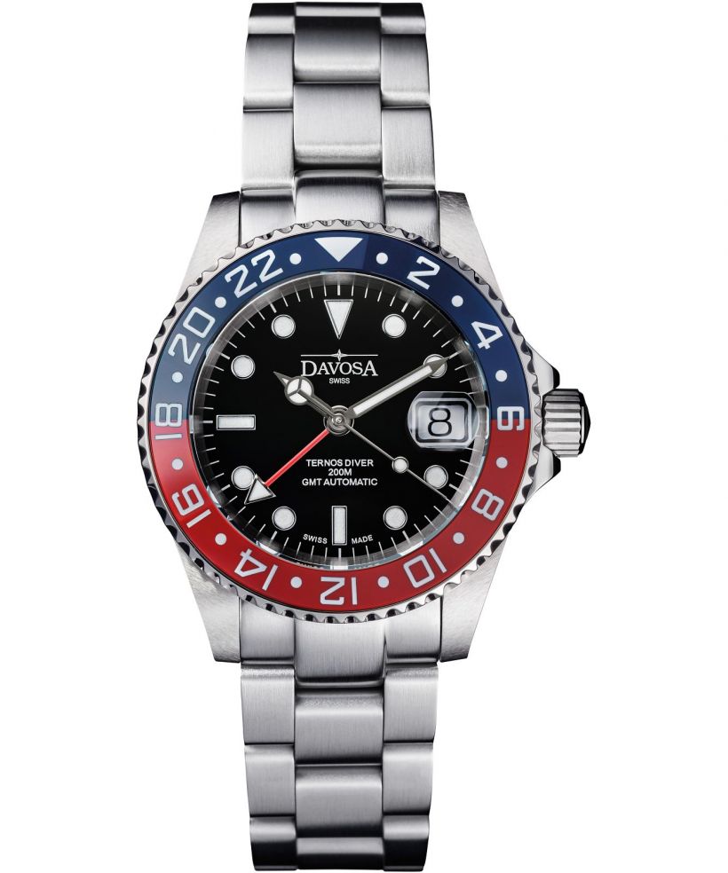 Zegarek męski Davosa Ternos Diver Ceramic GMT WaveSI Automatic