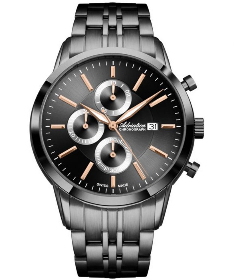 Zegarek męski Adriatica Sapphire Chronograph