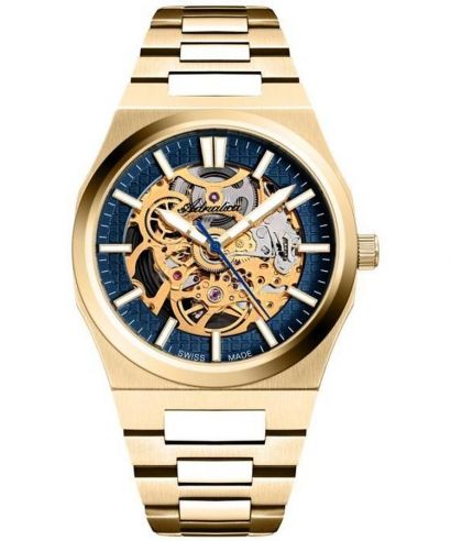 Zegarek męski Adriatica Skeleton Sapphire Automatic