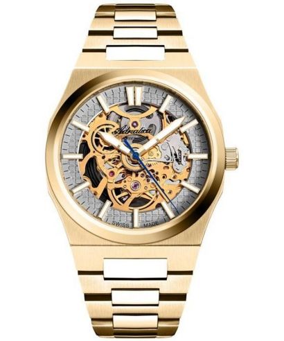 Zegarek męski Adriatica Skeleton Sapphire Automatic