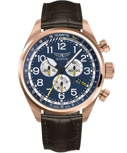 Zegarek męski Aviator Airacobra P45 Chronograph