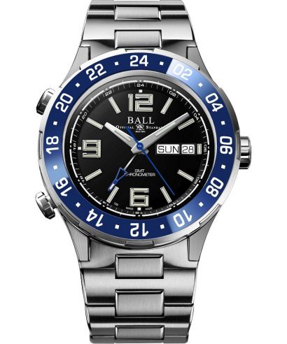 Zegarek męski Ball Roadmaster Marine GMT Automatic Titanium Chronograph Limited Edition