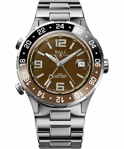 Zegarek męski Ball Roadmaster Pilot GMT Automatic Titanium Chronograph Limited Edition